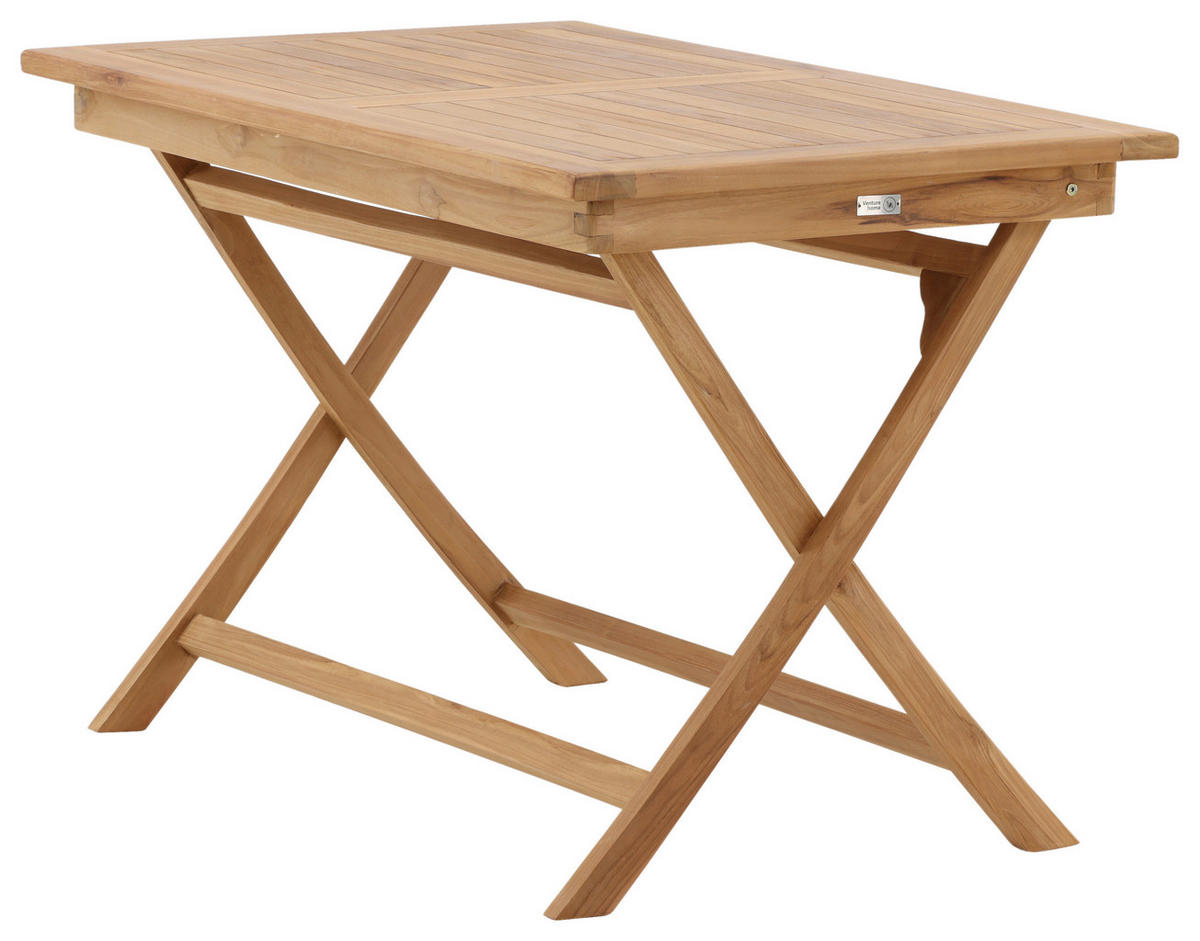GARTENTISCH 120/70/75 cm Holz  - Teakfarben, KONVENTIONELL, Holz (120/70/75cm) - Gardenson