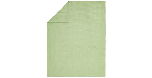 PLAID 150/200 cm  - Grün, Basics, Textil (150/200cm) - Esposa