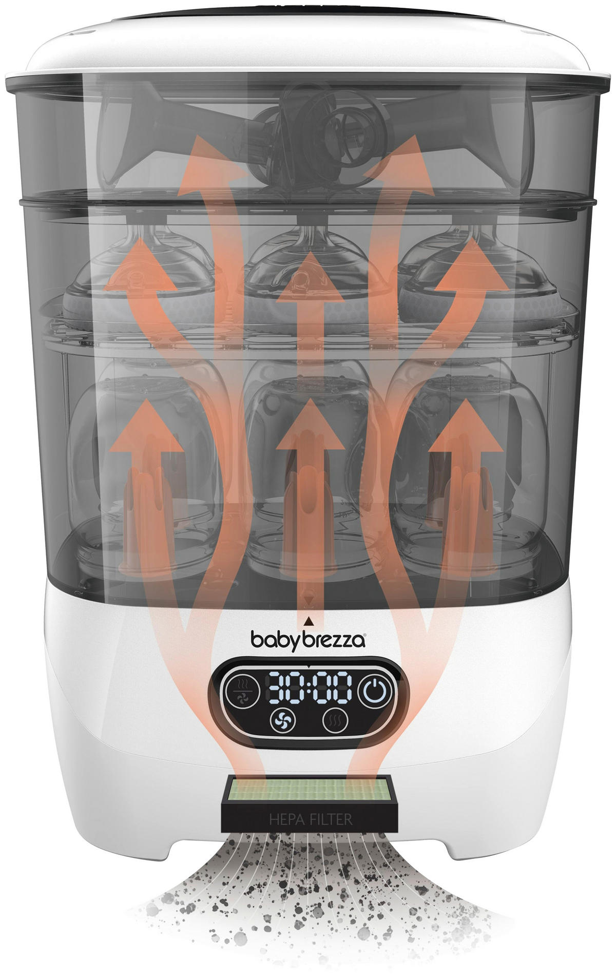 DAMPFSTERILISATOR Sterilizer Dryer Advanced  - Basics (30/36,5/22cm) - Baby Brezza