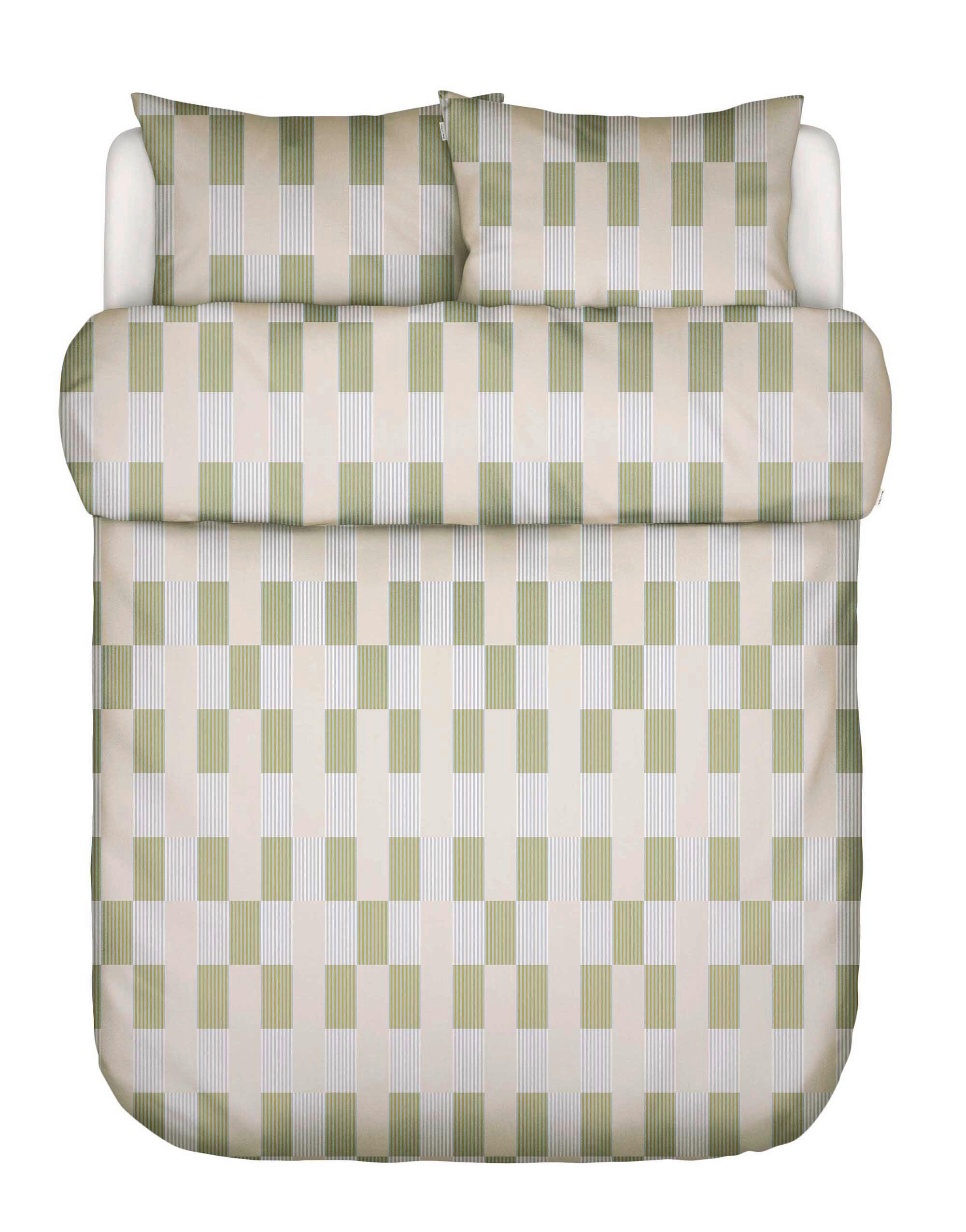 BETTWÄSCHE Sverre Satin 200/200 cm  - Grün, KONVENTIONELL, Textil (200/200cm) - Marc O'Polo