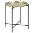 BEISTELLTISCH in Metall 39,5/48/ cm - Messingfarben/Schwarz, LIFESTYLE, Metall (39,5/48/cm) - Carryhome BEISTELLTISCH in Metall 39,5/48/ cm - Messingfarben/Schwarz, LIFESTYLE, Metall (39,5/48/cm) - Carryhome