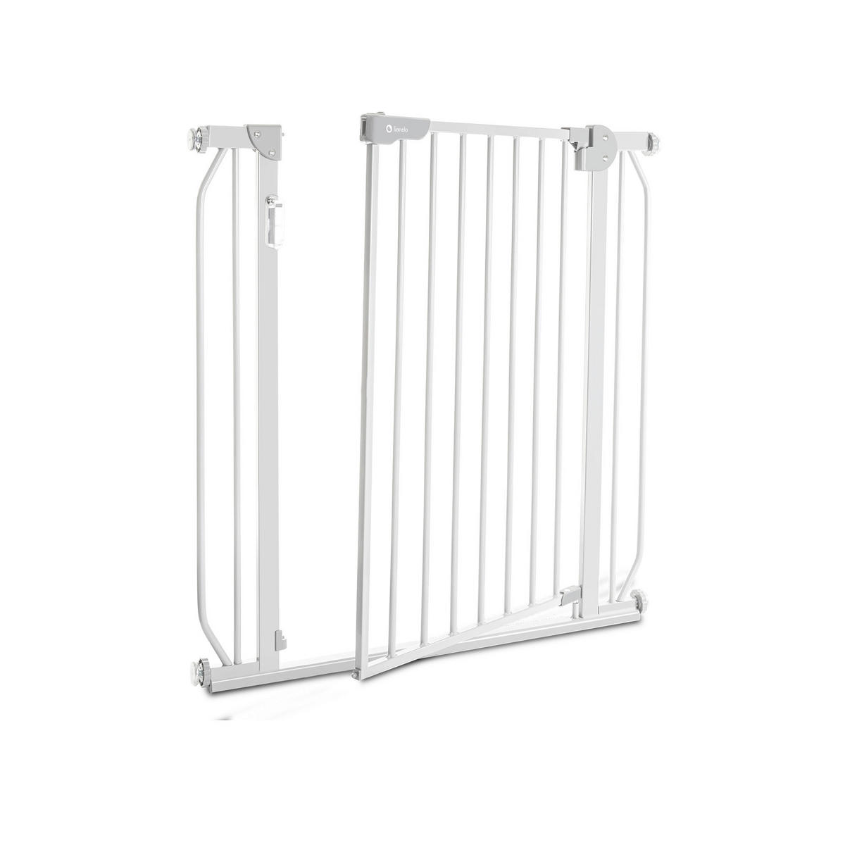 TÜRSCHUTZGITTER zum Klemmen  - Grau, Basics, Kunststoff/Metall (77/3/75-105cm) - Lionelo