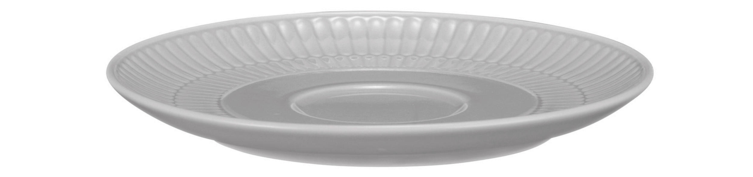 UNTERTASSE - Grau, KONVENTIONELL, Keramik (16,5cm) - Seltmann Weiden