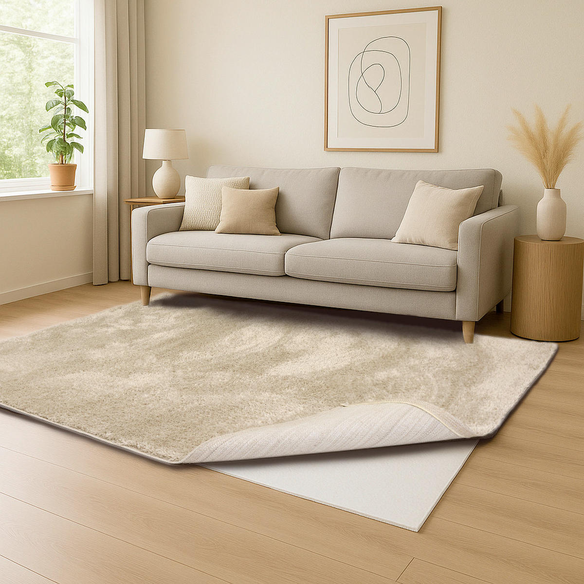 WEBTEPPICH 160/230 cm Paulie Beige rechteckig  - Beige, Basics, Textil (160/230cm) - Astra