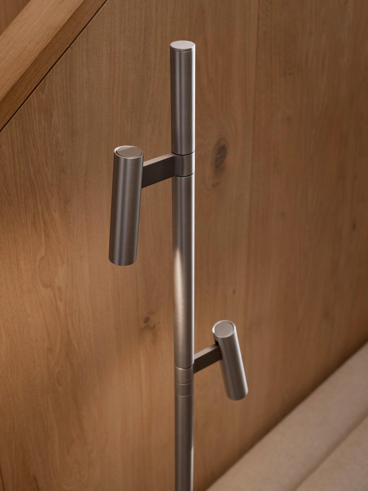 STEHLEUCHTE 24/150 cm  - Chromfarben, Design, Metall (24/150cm) - Nordlux