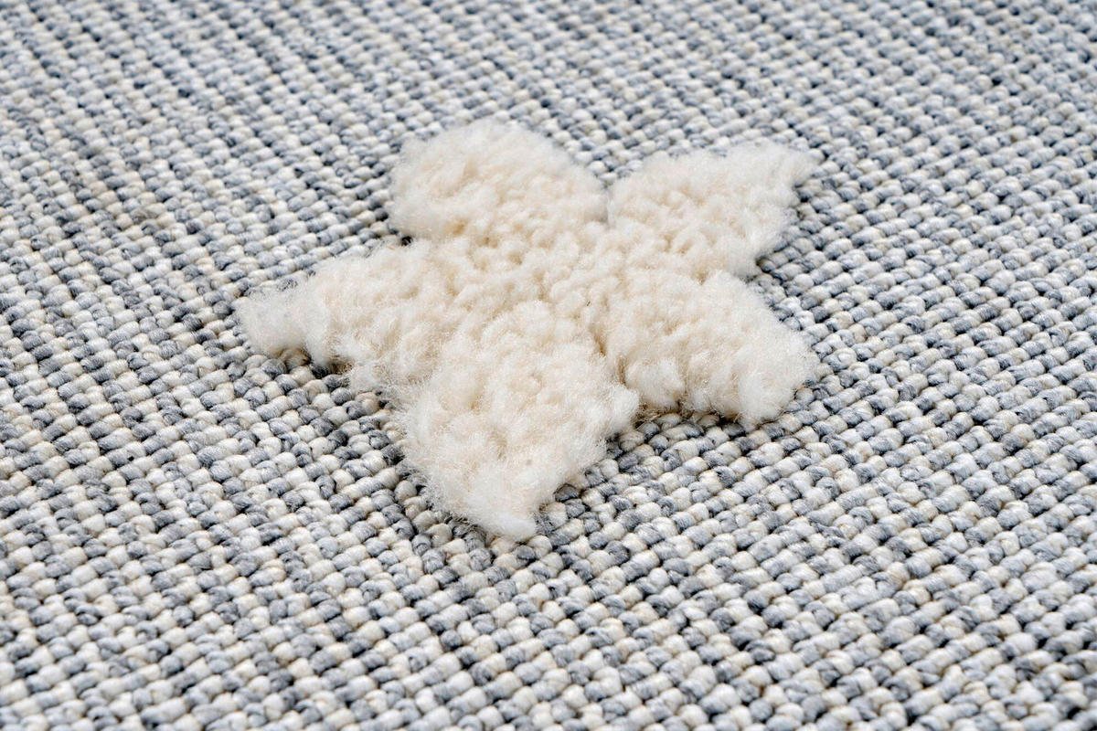 FLACHWEBETEPPICH 160/230 cm Grau rechteckig  - Grau, Basics, Textil (160/230cm) - Kayoom