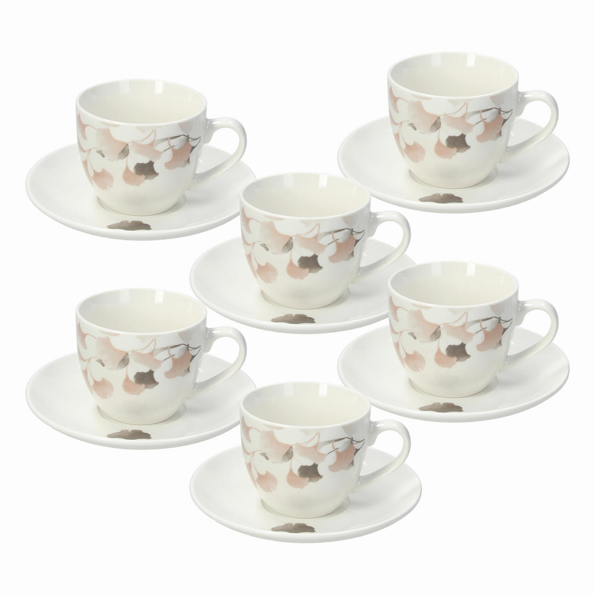 SERVIS ZA ČAJ    - višebojna, Osnovno, keramika (36/17,5/9cm) - Tognana