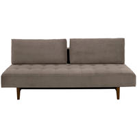 SCHLAFSOFA - Beige/Braun, Design, Holz/Textil (200/83/105cm) - MID.YOU