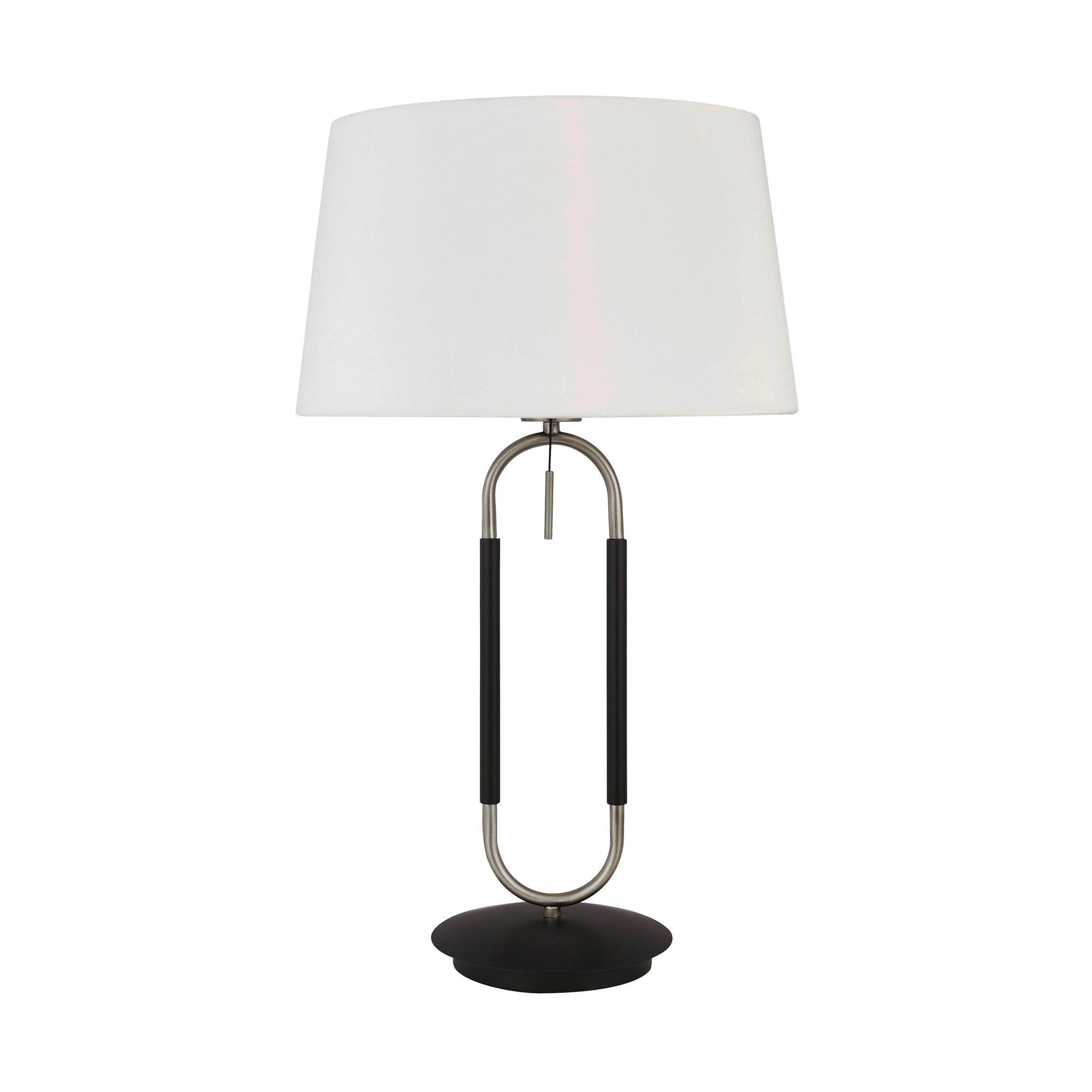NAMIZNA SVETILKA  Jazz   37/37/63 cm          - srebrne barve/črna, Design, kovina/umetna masa (37/37/63cm)