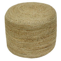 TABURE IZ BLAGA, tekstil naravne barve  - naravne barve, Trendi, tekstil (60/60/40cm) - Linea Natura