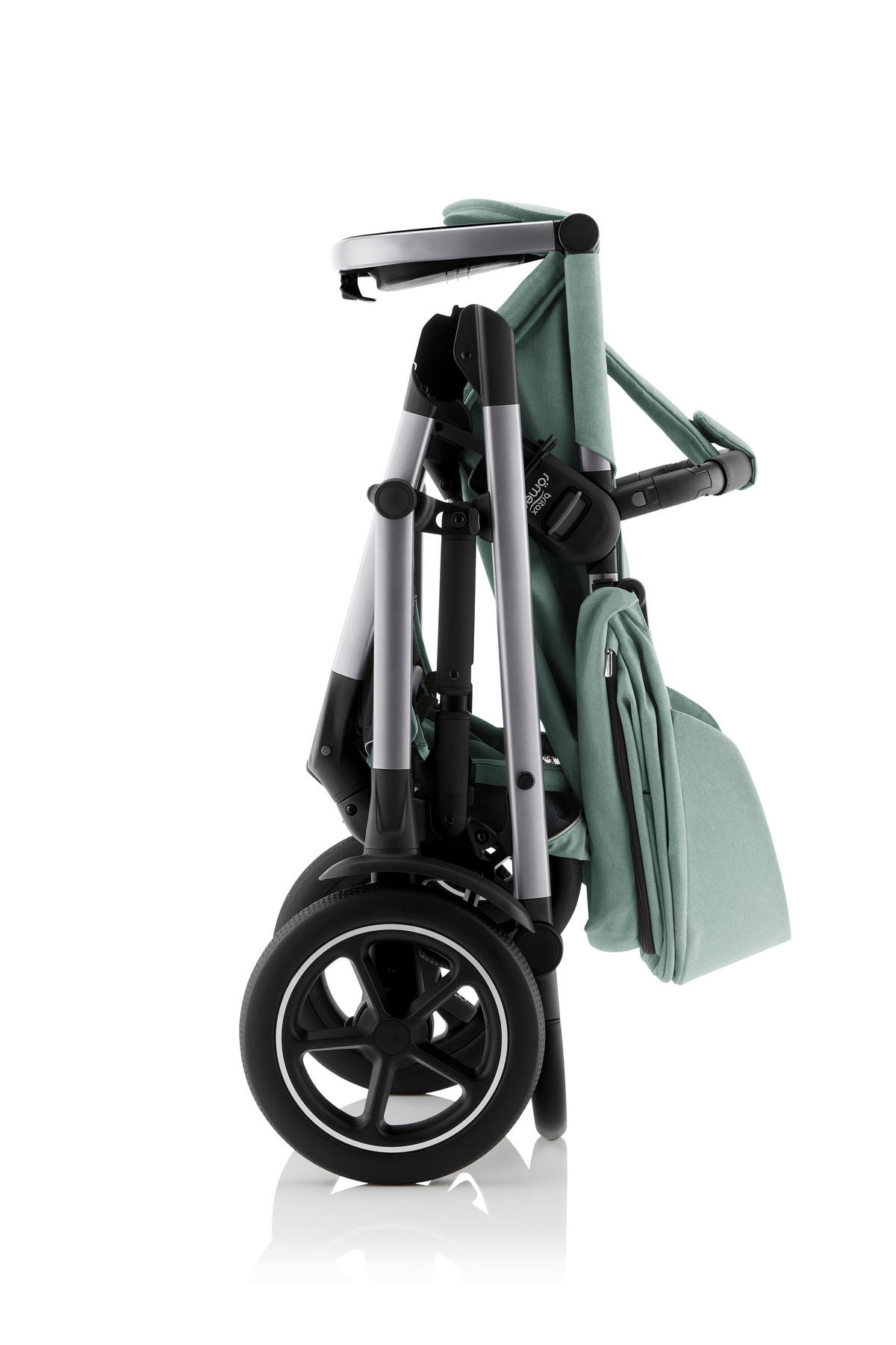 KINDERWAGEN Smile 5Z  - Hellgrau/Grün, Basics, Textil/Metall (57/112/97,7cm) - Britax Römer