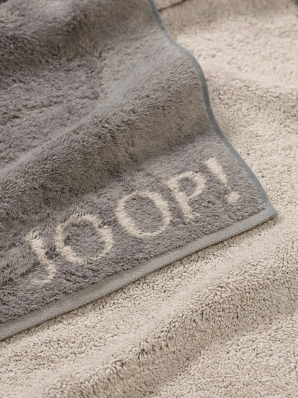 BRISAČA CLASSIC DOUBLEFACE  barve grafita, siva  - siva/barve grafita, Design, tekstil (30/50cm) - Joop!