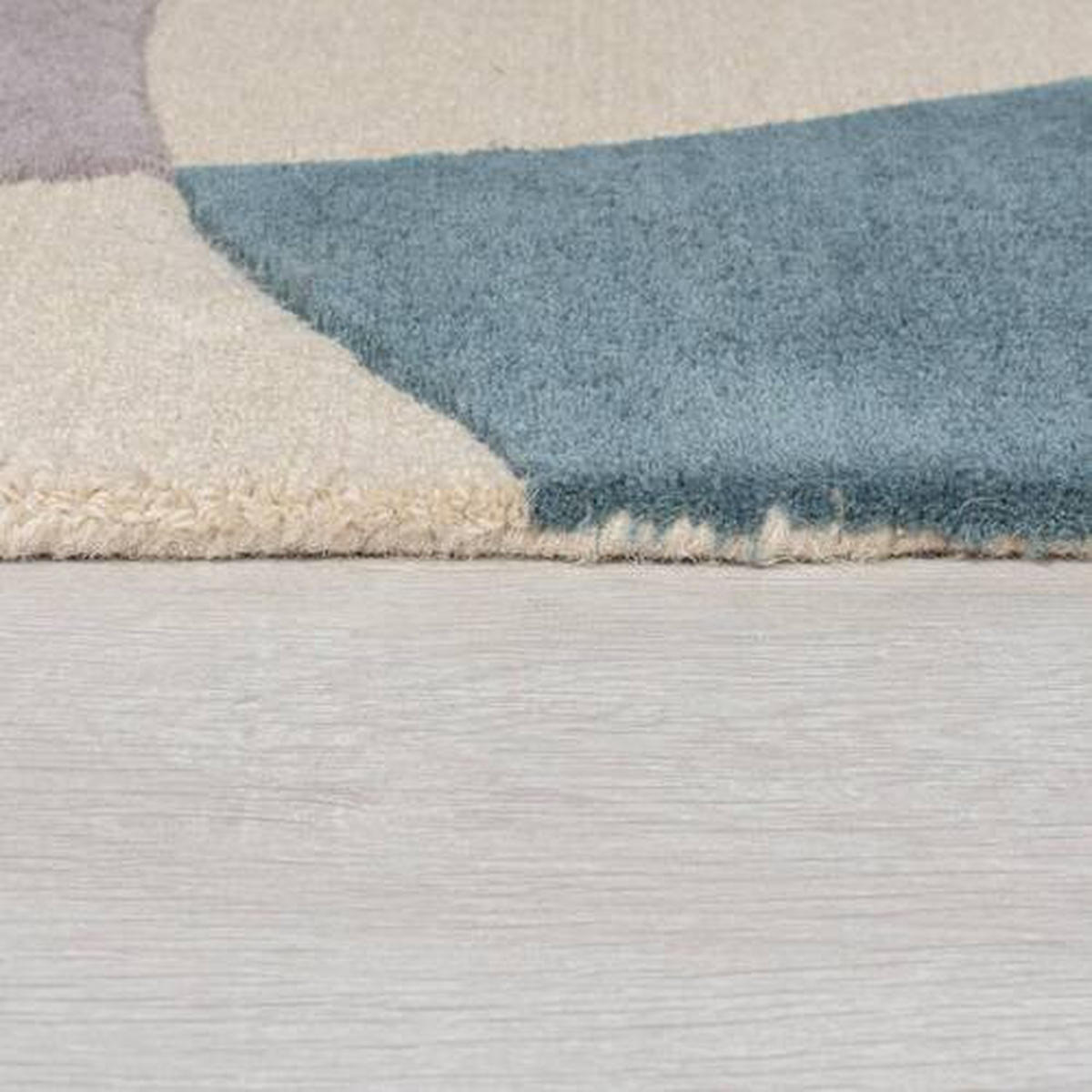 VLNĚNÝ KOBEREC, 170/120 cm, modrá - modrá, Basics, textil (170/120cm)