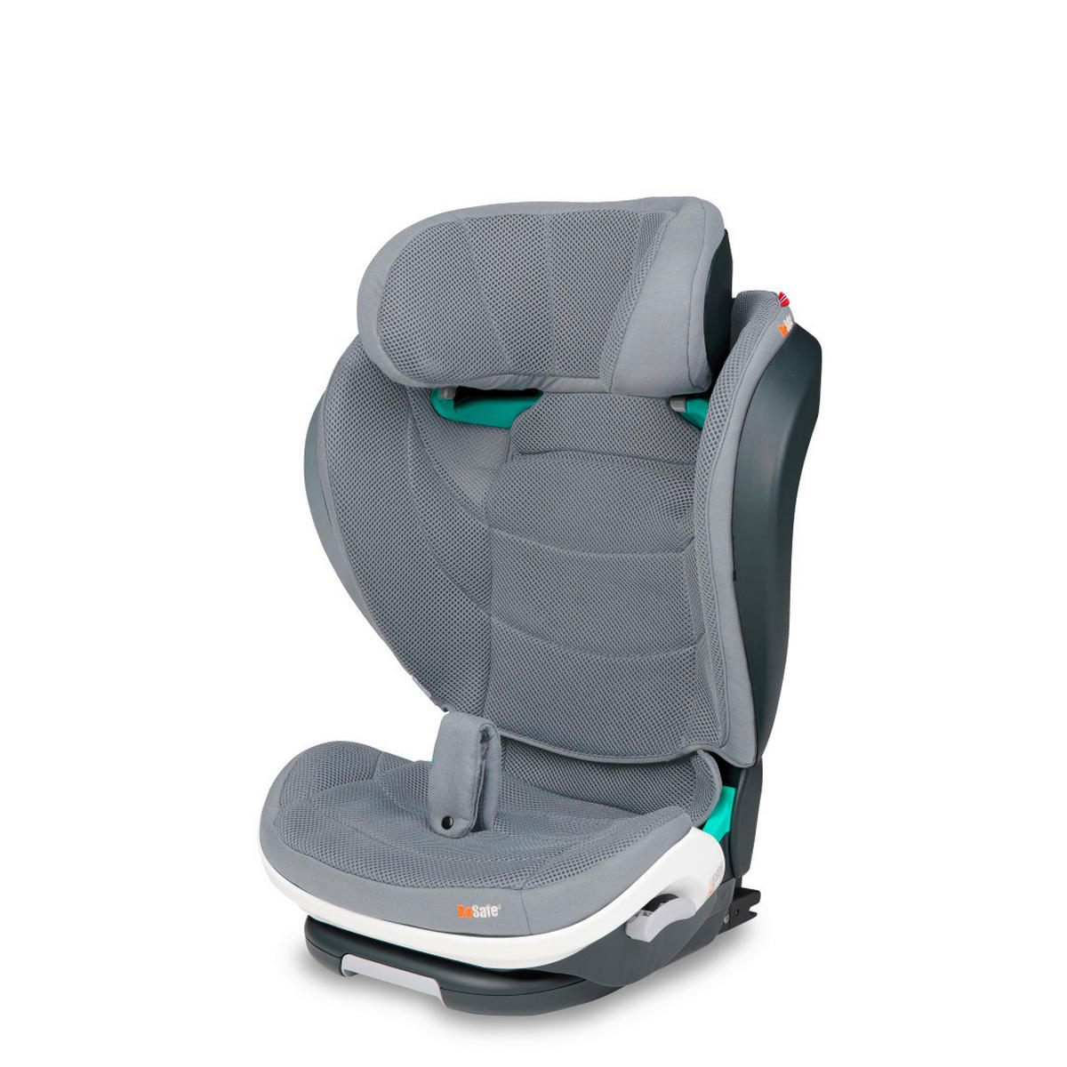 AUTO-SEDIŠTE ZA DECU  IZI FLEX FIX 2 I-SIZE  - svetlosiva, Osnovno, tekstil/plastika (7kg) - Besafe