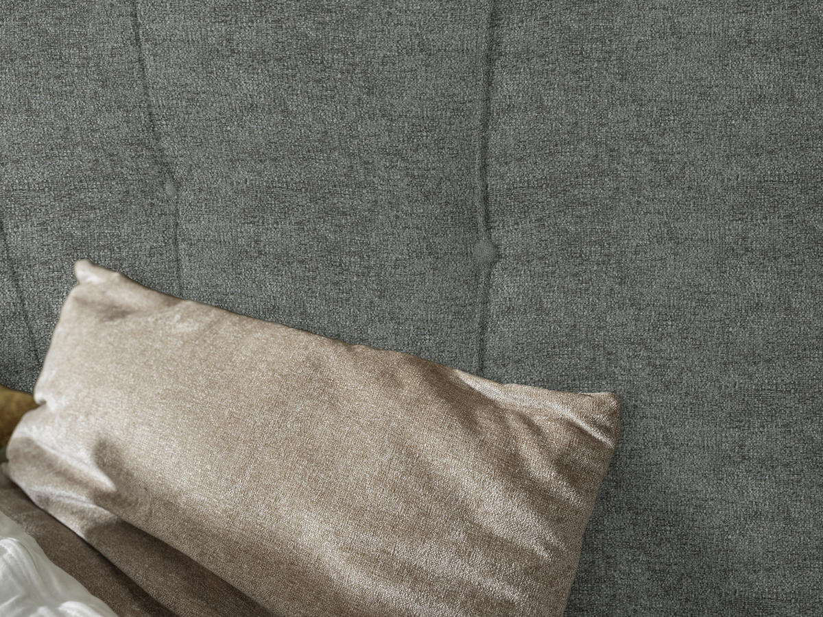 BOXSPRINGBETT 160/200 cm  in Grau, Wildeiche  - Wildeiche/Grau, Natur, Holz/Textil (160/200cm) - Valnatura