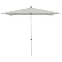 SONNENSCHIRM 200X200 cm Hellgrau  - Silberfarben/Hellgrau, Basics, Textil/Metall (200/200cm) - Glatz