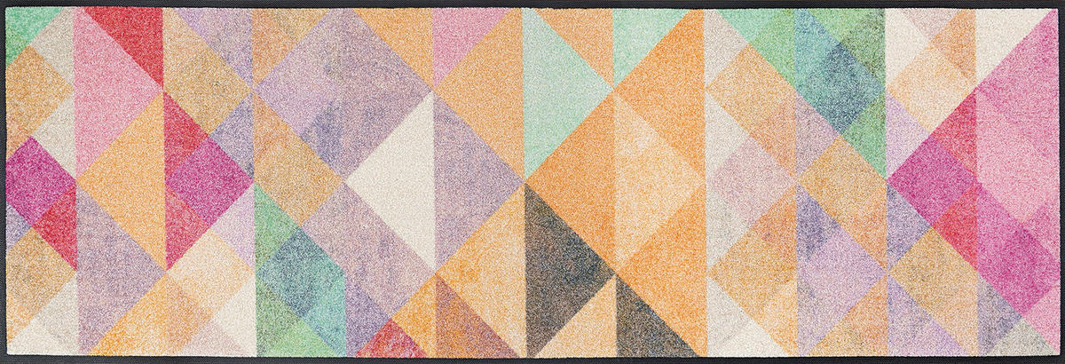 LÄUFER 60/180 cm Snorre  - Multicolor, Trend, Kunststoff (60/180cm) - wash+dry