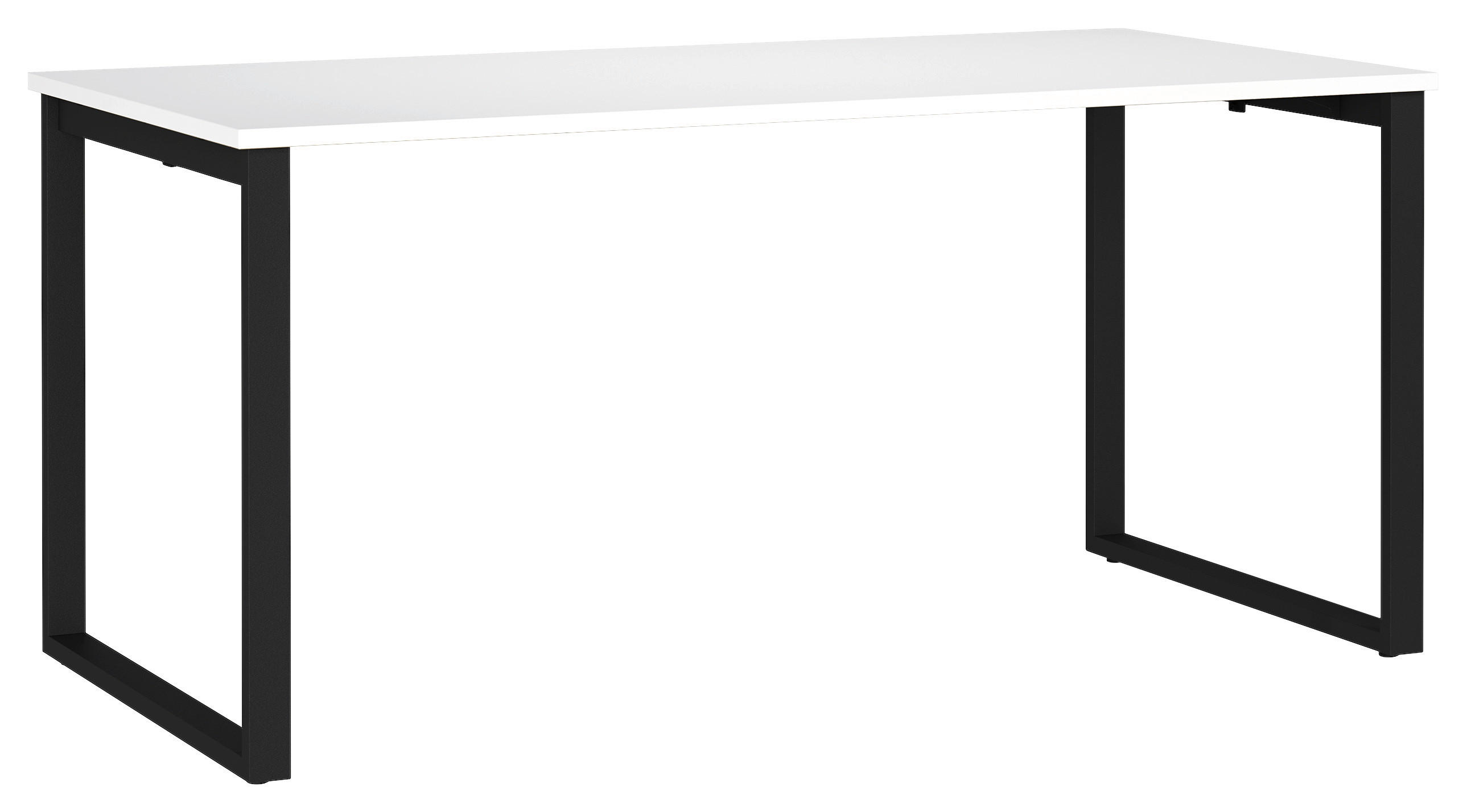 Novel Schreibtisch Gw-Tivolo Schwarz, Weiß 80x75x160 cm