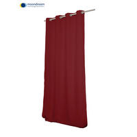 VERDUNKELUNGSVORHANG - Rot, Design, Textil (145/260cm)