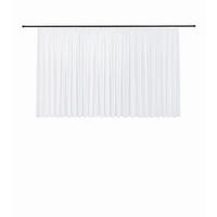 FERTIGSTORE  transparent  450/150 cm   - Weiß, Basics, Textil (450/150cm)