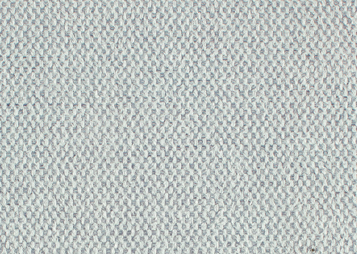 2,5-SITZER in Flachgewebe Silberfarben  - Silberfarben/Schwarz, Design, Textil/Metall (206/86/97cm) - Pure Home Lifestyle