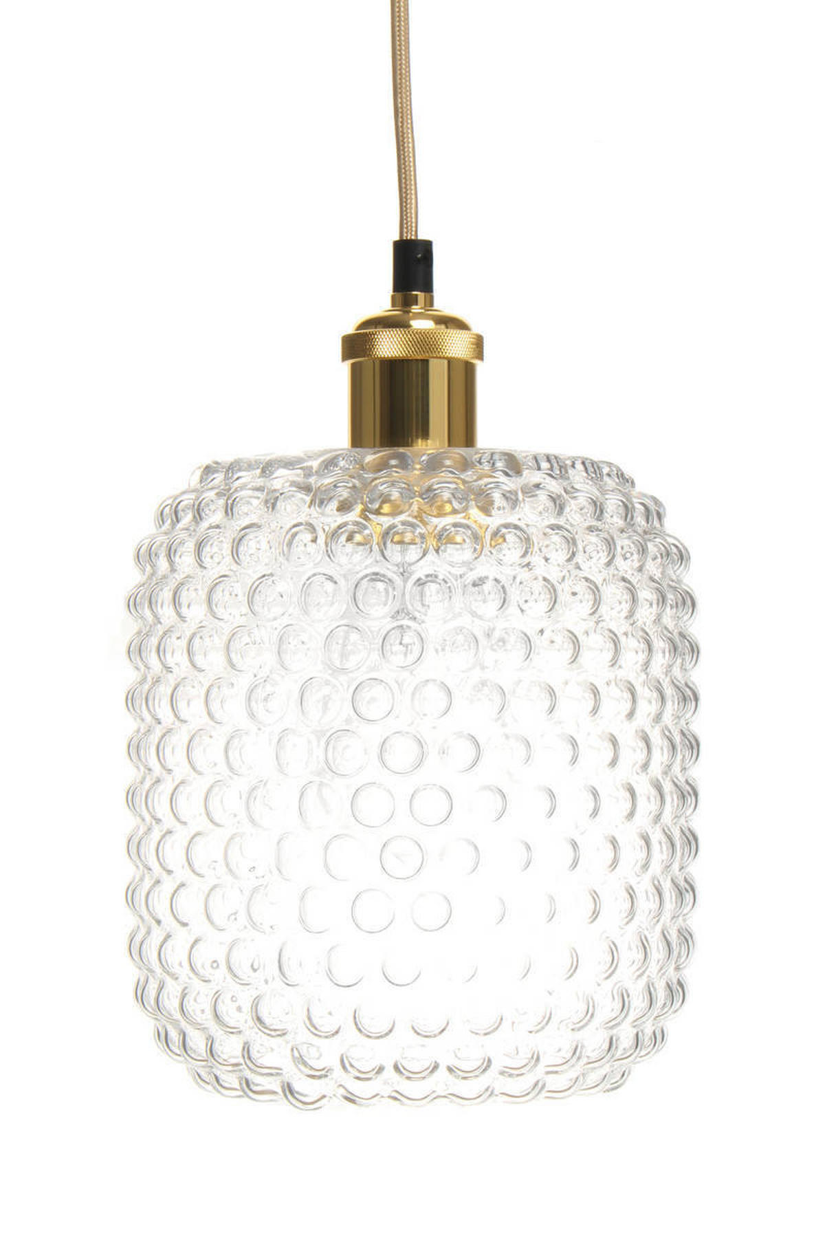 ZÁVESNÉ SVIETIDLO,  20/27/20 cm - číra, Trend, sklo (20/27/20cm) - P & B