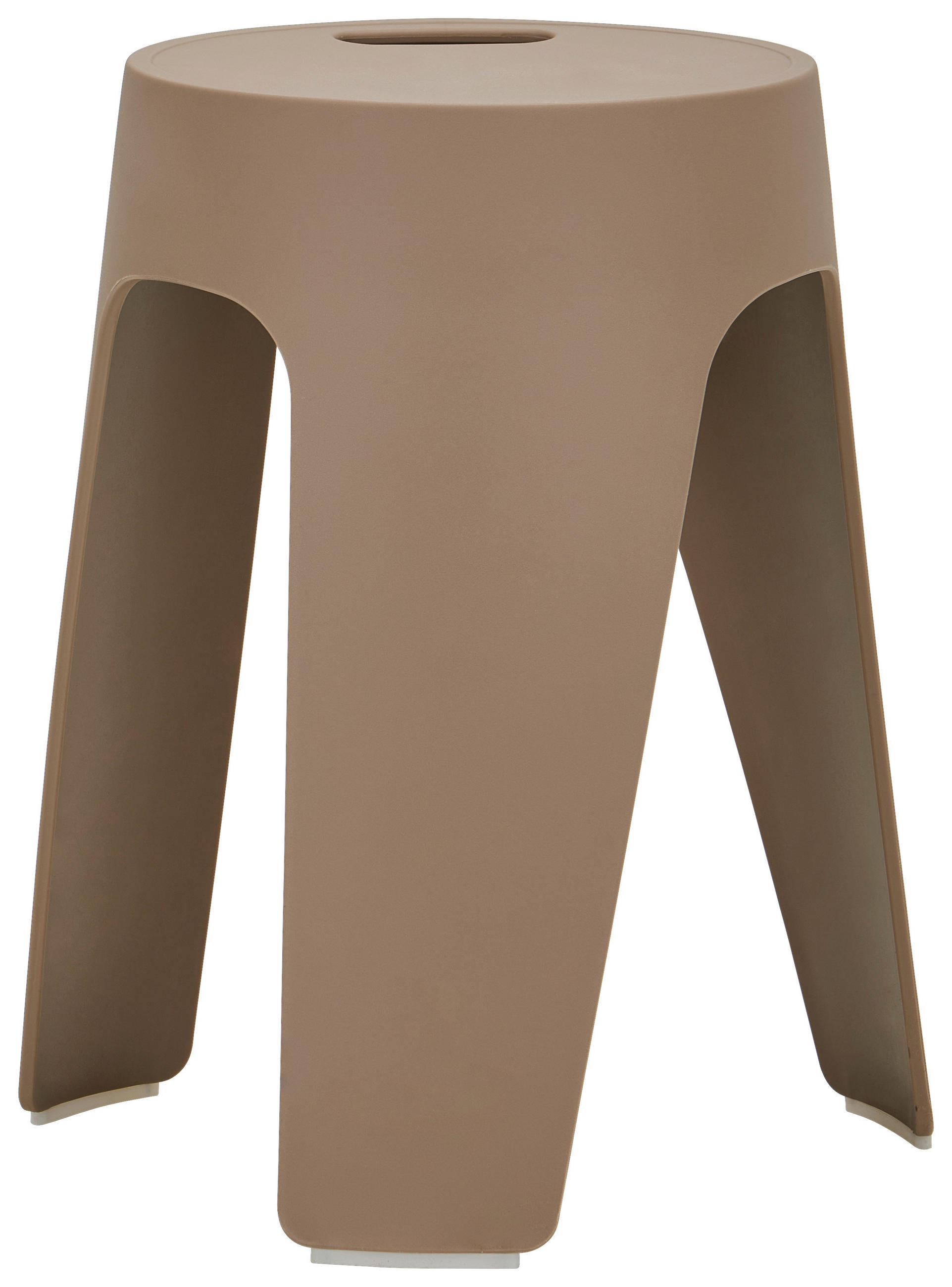 STAPELHOCKER Beige  - Beige, Basics, Kunststoff (28/46/28cm) - Carryhome