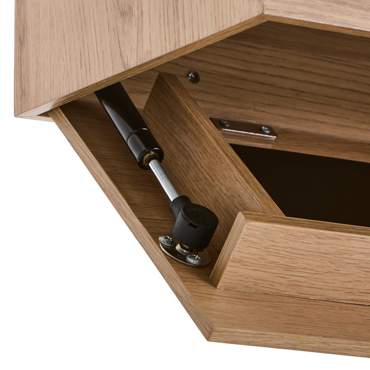 WANDREGAL  - Eichefarben, Basics, Holzwerkstoff (80/7/24cm) - Xora
