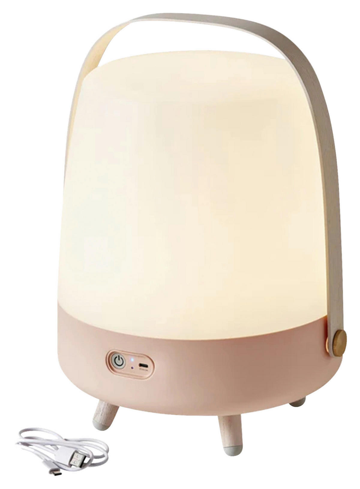 KOODUU LITE-UP PLAY LEUCHTE 28.9/39.7/28.3 cm   - Hellrosa, Design (28.9/39.7/28.3cm)