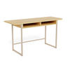 KONSOLENTISCH in Metall, Holzwerkstoff 140/40/77 cm    - Eichefarben/Grau, Design, Holzwerkstoff/Metall (140/40/77cm) - MID.YOU
