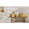 SITZKISSEN 38/38/4 cm  - Goldfarben, Basics, Textil (38/38/4cm) - Bio:Vio