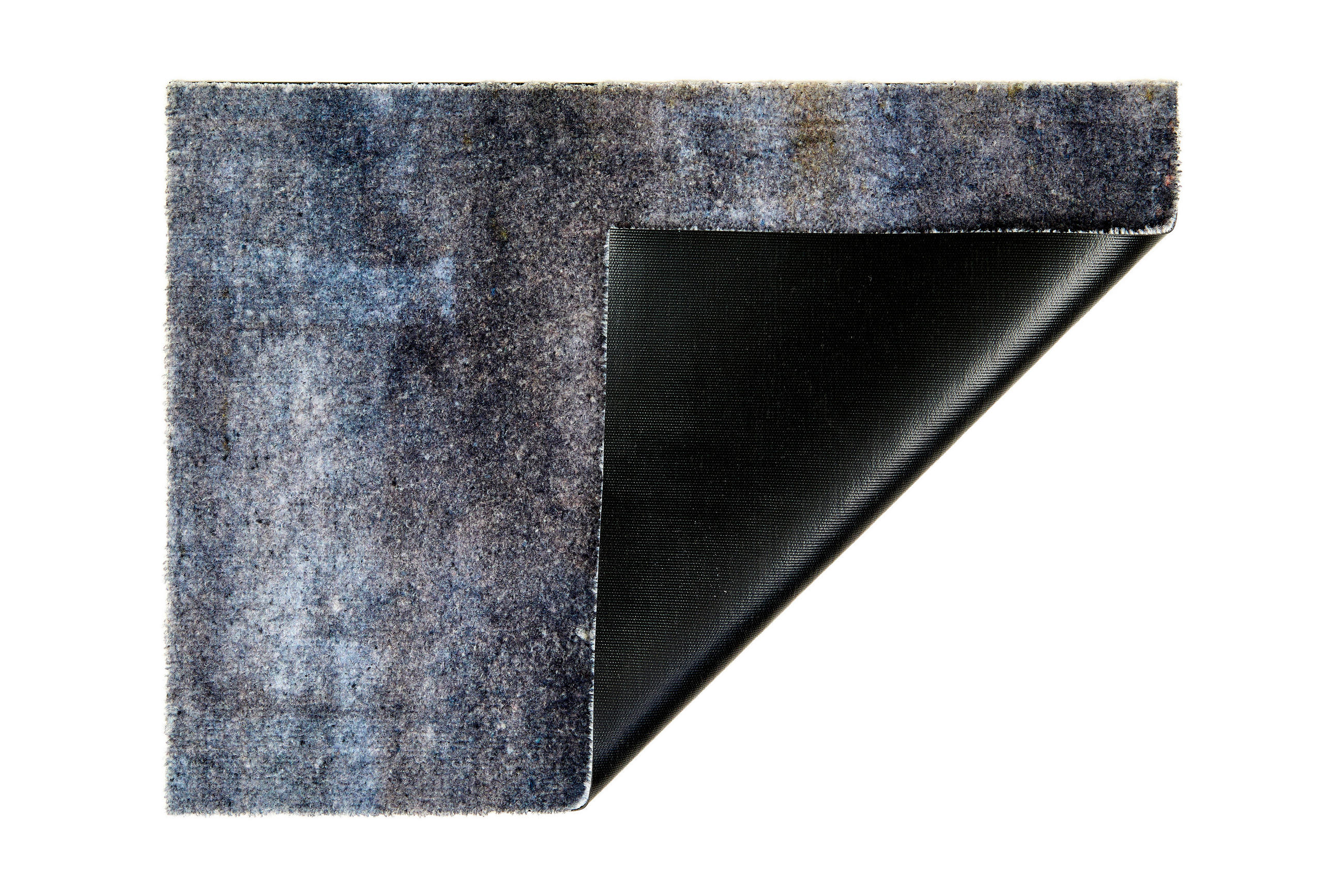 FUßMATTE 50/70 cm Orlando  - Graublau/Anthrazit, KONVENTIONELL, Textil (50/70cm) - Schöner Wohnen
