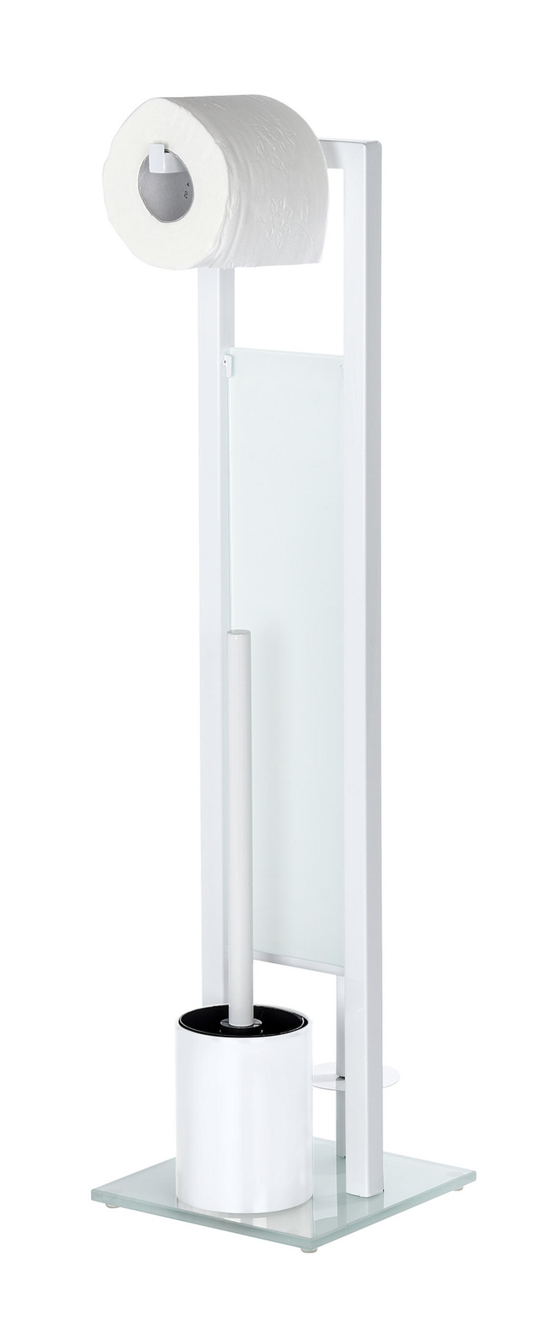 WC SADA   - bílá, Basics, kov/plast (18/70/23cm) - Wenko