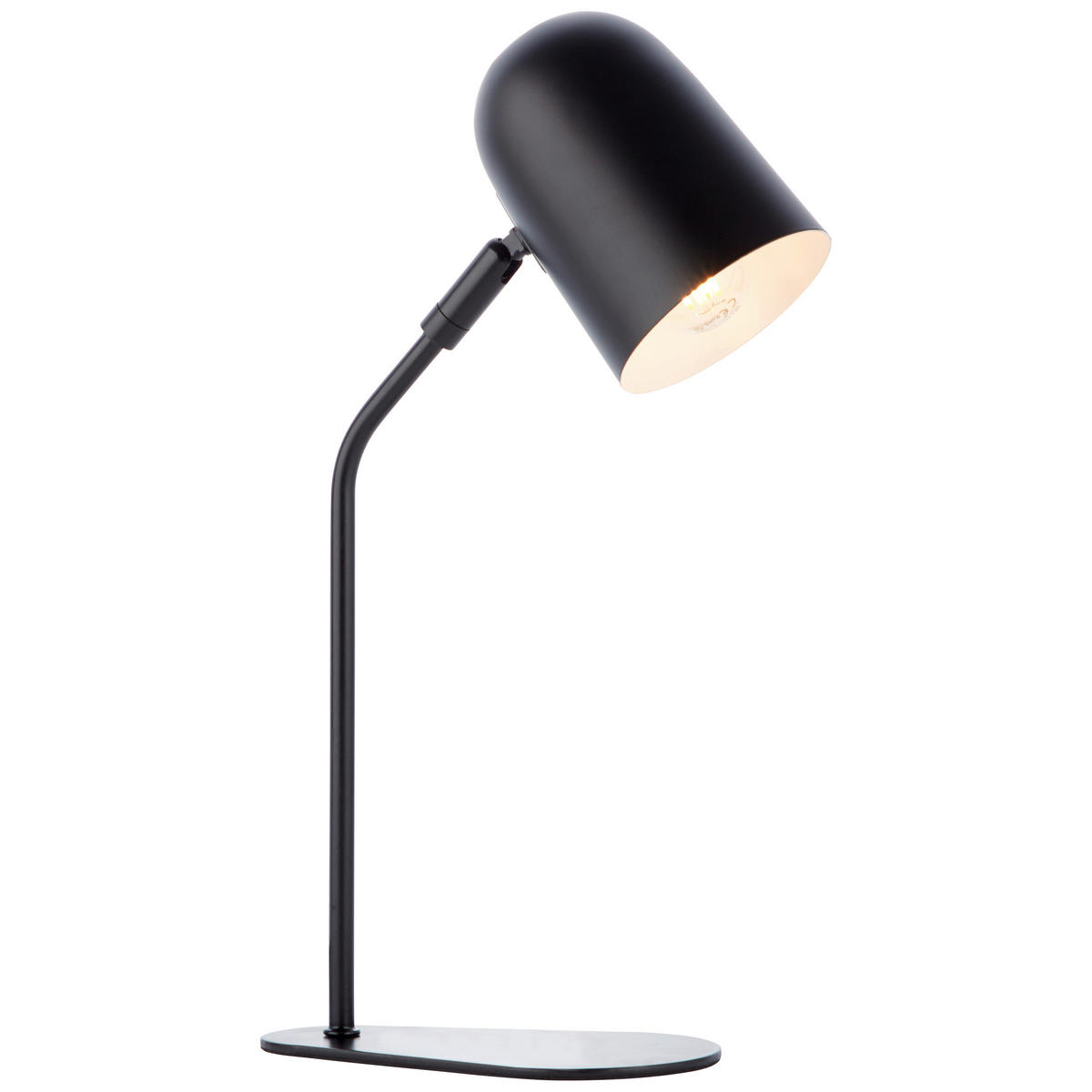 TISCHLEUCHTE - Schwarz, Design, Metall (38/10/21,7cm) - Brilliant