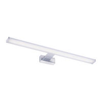 SPIEGELLEUCHTE Mattis 60/12,1/4,2 cm   - Chromfarben, Basics, Kunststoff/Metall (60/12,1/4,2cm)