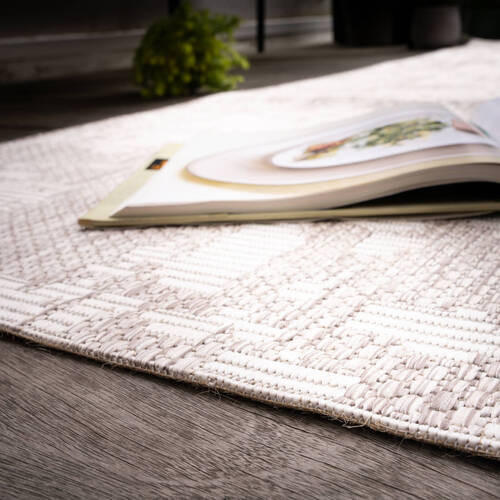FLACHWEBETEPPICH 240/340 cm My Tallinn  - Taupe, Design, Textil (240/340cm)