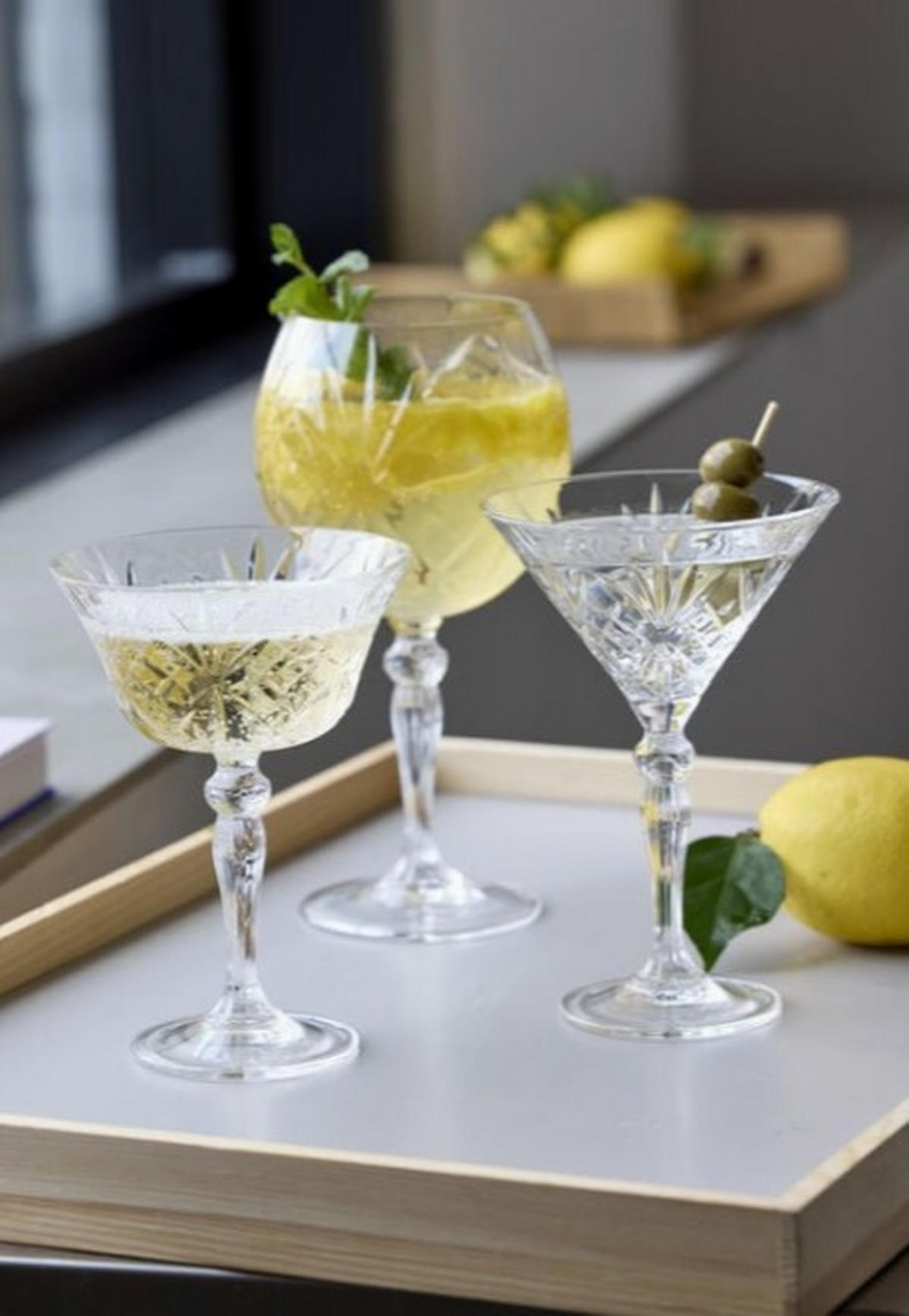 GLASSET 4 delar  - transparent, Basics, glas