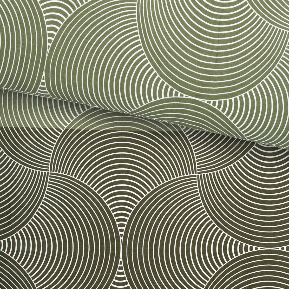 POSTEĽNÁ BIELIZEŇ, satén, zelená, olivovozelená, 140/200 cm - olivovozelená/zelená, Konventionell, textil (140/200cm) - Bugatti