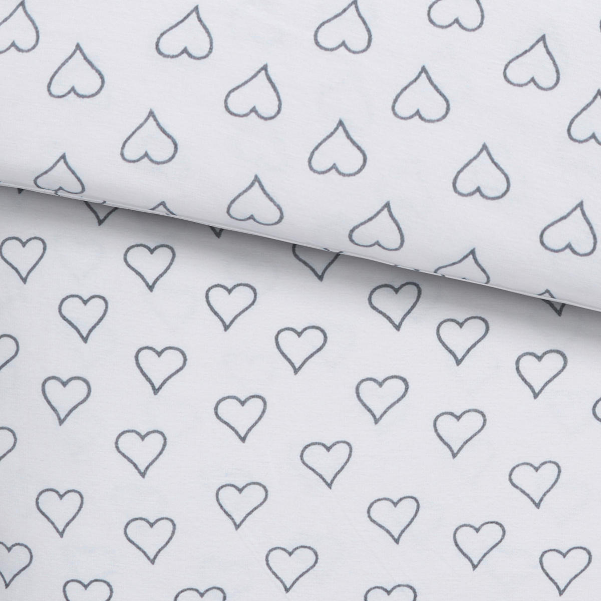 BABYBETTWÄSCHE 100/135 cm  - Weiß, Basics, Textil (100/135cm) - Patinio