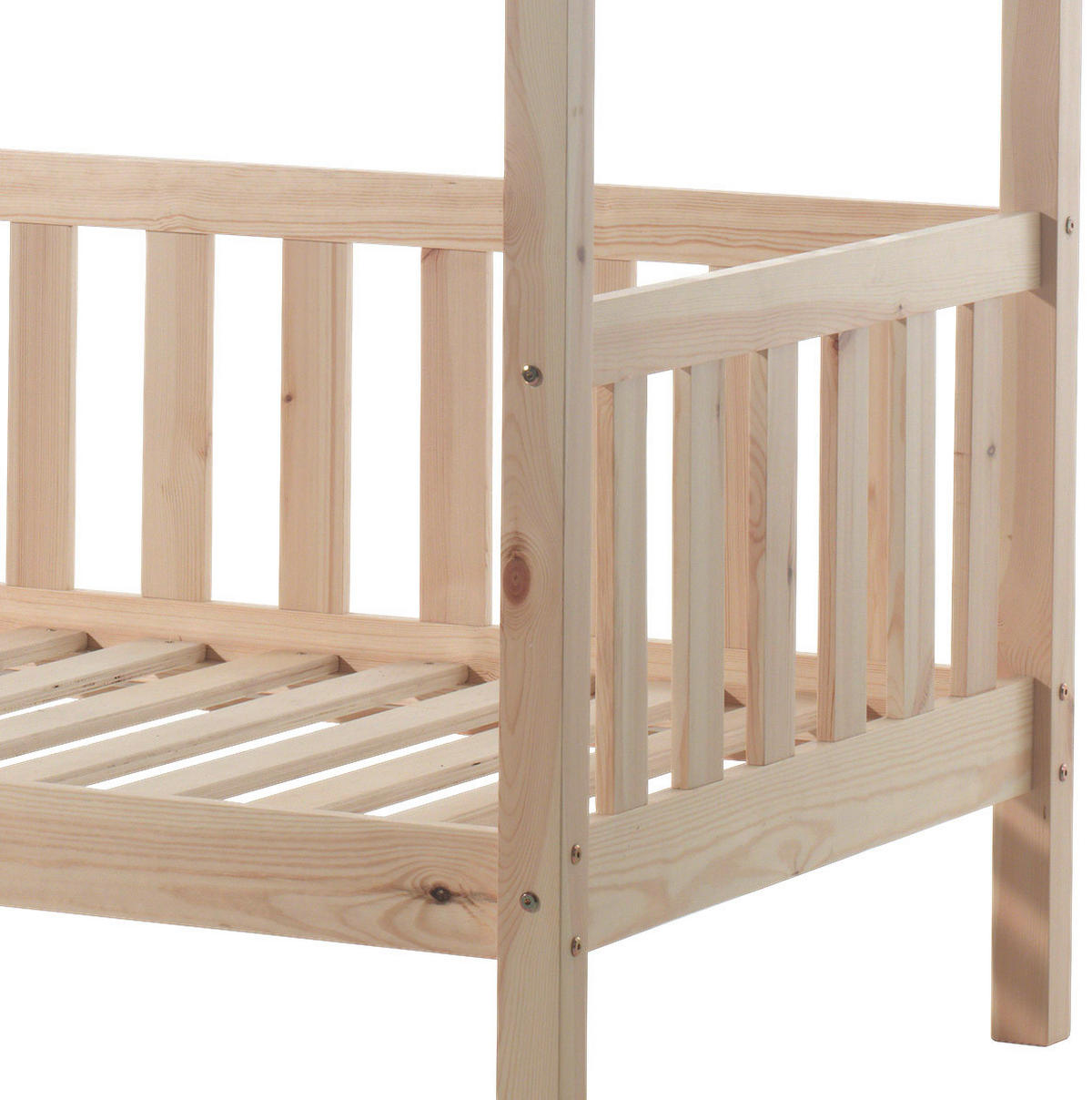 HAUSBETT Lattenrost 90/200 cm  in Naturfarben  - Naturfarben/Kieferfarben, MODERN, Holz (90/200cm) - MID.YOU