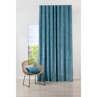 MATERIAL PERDELE șI DRAPERII black-out (nu permite trecerea luminii)  - turcoaz, Basics, textil (80/25/25cm)
