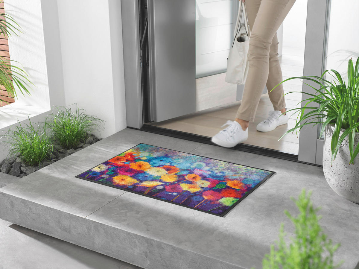 DVEŘNÍ ROHOŽKA, 50/75 cm, vícebarevná - vícebarevná, Konvenční, textil/plast (50/75cm) - Esposa