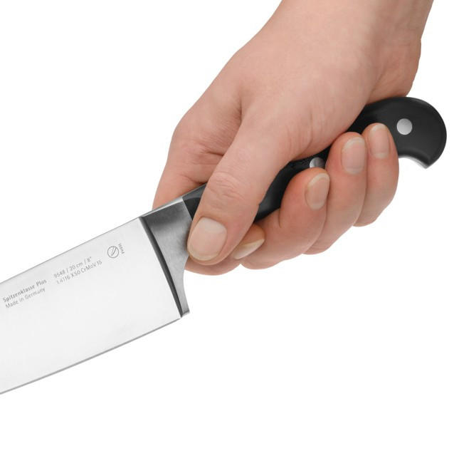 KOCHMESSER Spitzenklasse Plus Edelstahl 35 cm  - Edelstahlfarben/Schwarz, Basics, Kunststoff/Metall (35cm) - WMF