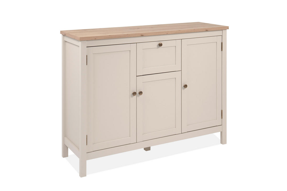 SIDEBOARD  120/90/40 cm 1 Schublade(n)  - Kaschmir/Eiche Artisan, Konventionell, Holzwerkstoff/Metall (120/90/40cm) - MID.YOU