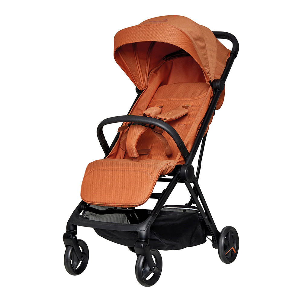 BUGGY RE-ACT  - Schwarz/Kupferfarben, Basics, Kunststoff/Textil (108/85/51,5cm) - Koelstra