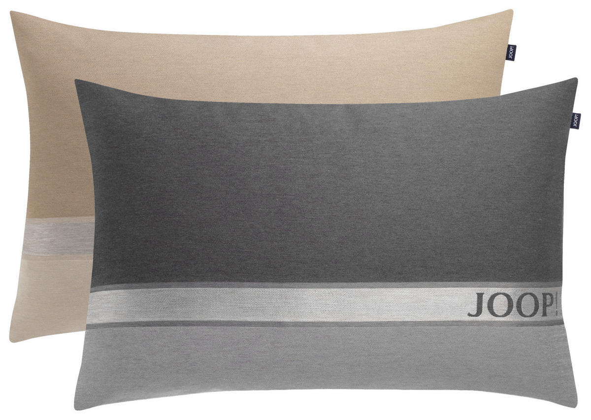 JASTUČNICA 40/60 cm    CLASH  - srebrne boje/bež, Design, tekstil (40/60cm) - Joop!