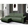 ECKSOFA Grün Struktur  - Schwarz/Grün, Design, Kunststoff/Textil (160/250cm) - MID.YOU