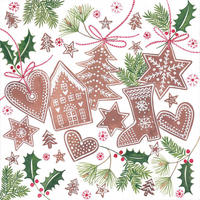 SERVIETTE  17.5/17.5 cm   - Multicolor, Trend, Papier (17.5/17.5cm) - PPD