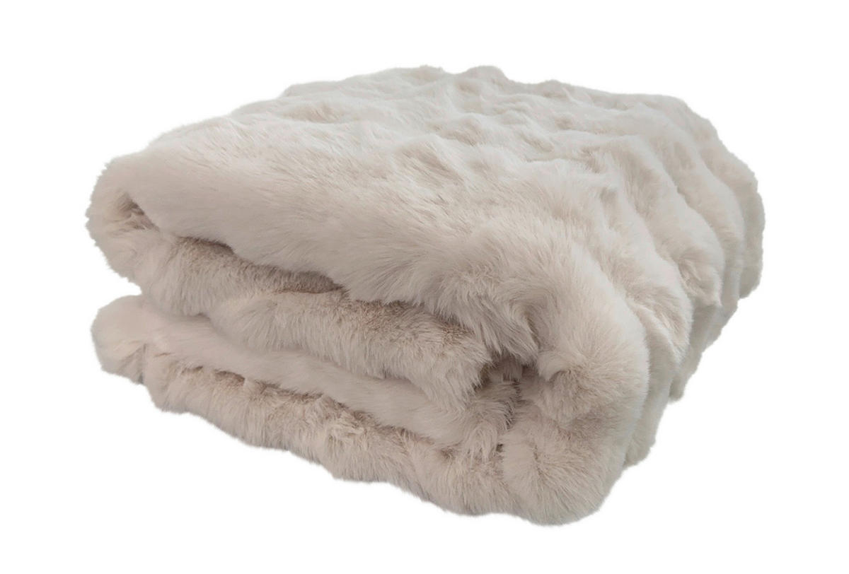 DEKA, polyester, 150/200 cm - ecru, Basics, textil (150/200cm) - Novel