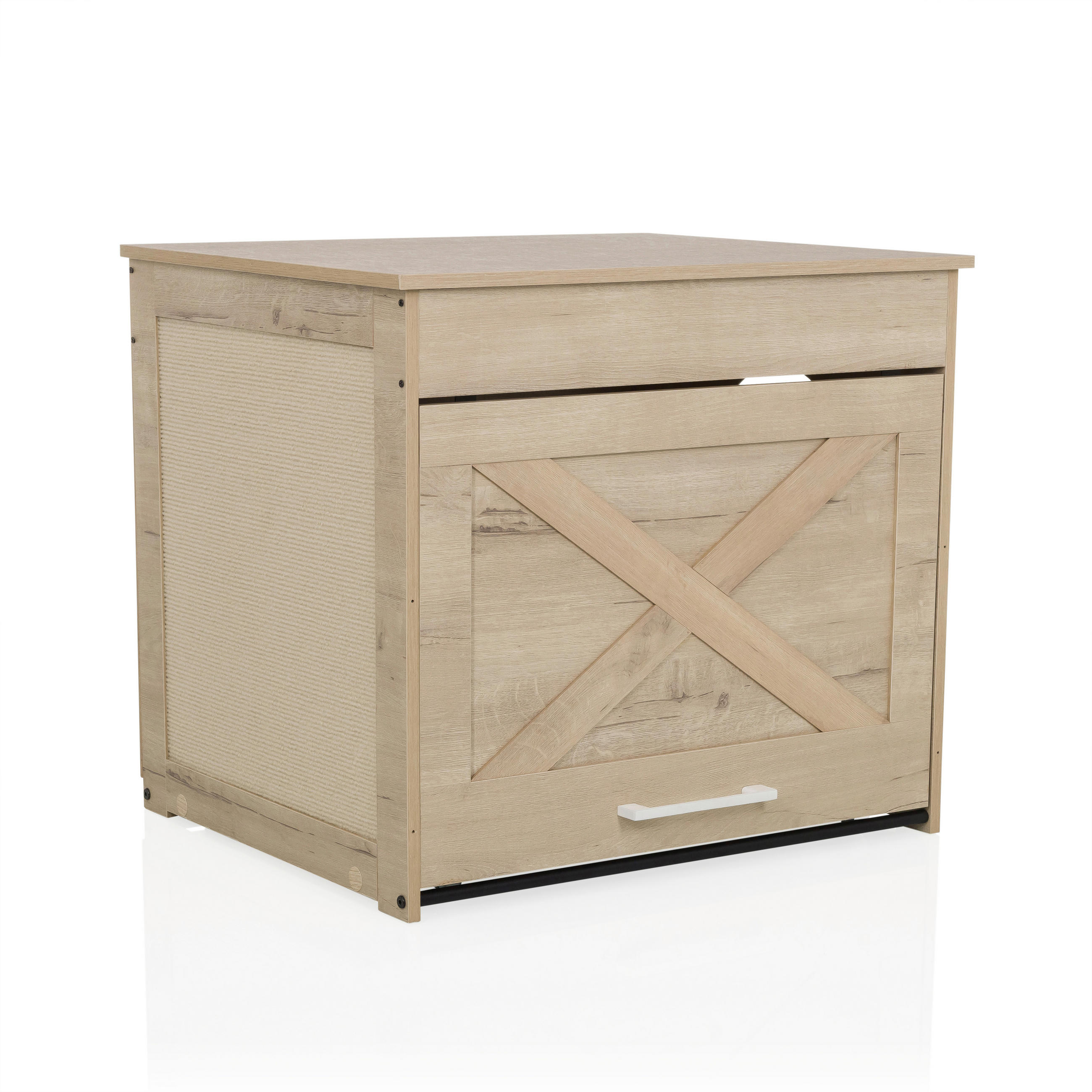 TIERHAUS - Eichefarben, MODERN, Holzwerkstoff (60/53,5/50cm) - MID.YOU